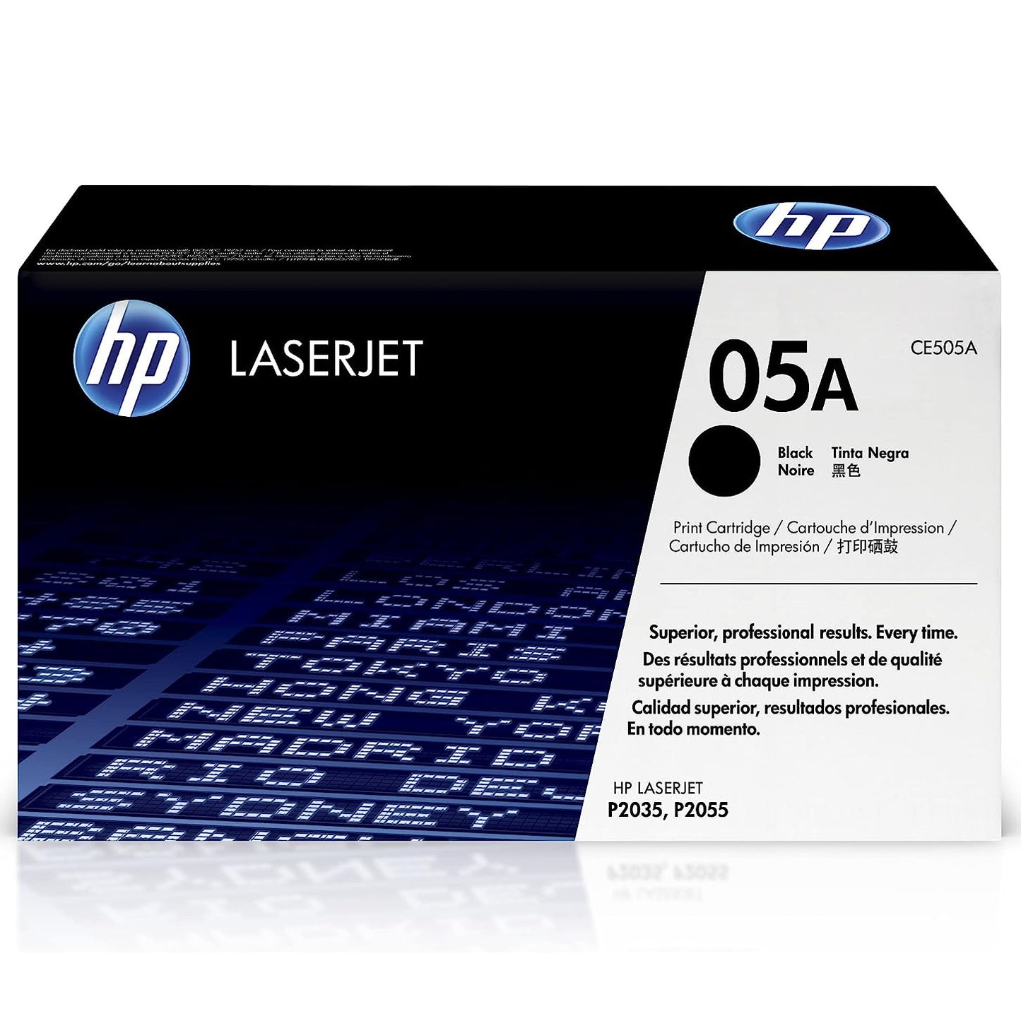 HP 05A CE505A Black Toner Cartridge - Genuine OEM