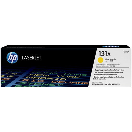 HP 131A CF212A Yellow Toner Cartridge - Genuine OEM