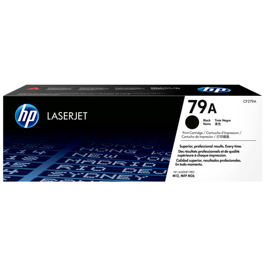 HP 79A CF279A Black Toner Cartridge - Genuine OEM
