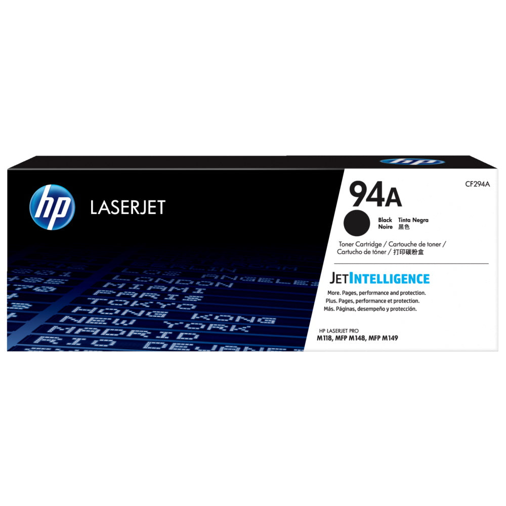 HP 94A CF294A Black Toner Cartridge - Genuine OEM