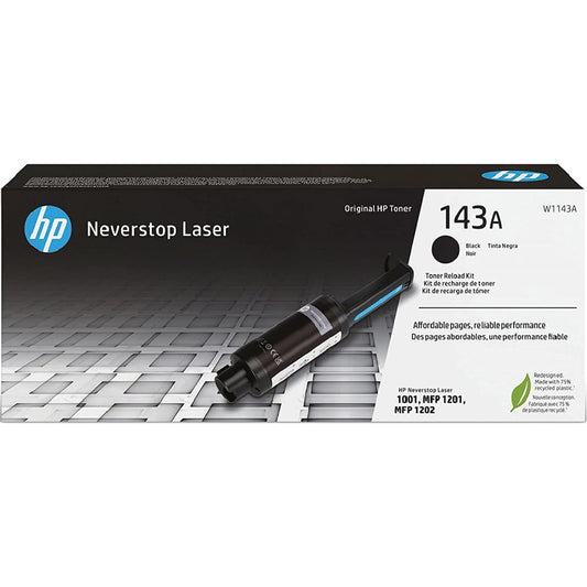 HP 143A W1143A Black Toner Reload Kit - Genuine OEM