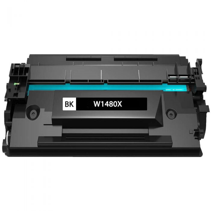 HP 148X W1480X Black Toner Cartridge High Yield - With Chip