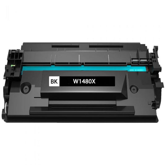 HP 148X W1480X Black Toner Cartridge High Yield - With Chip