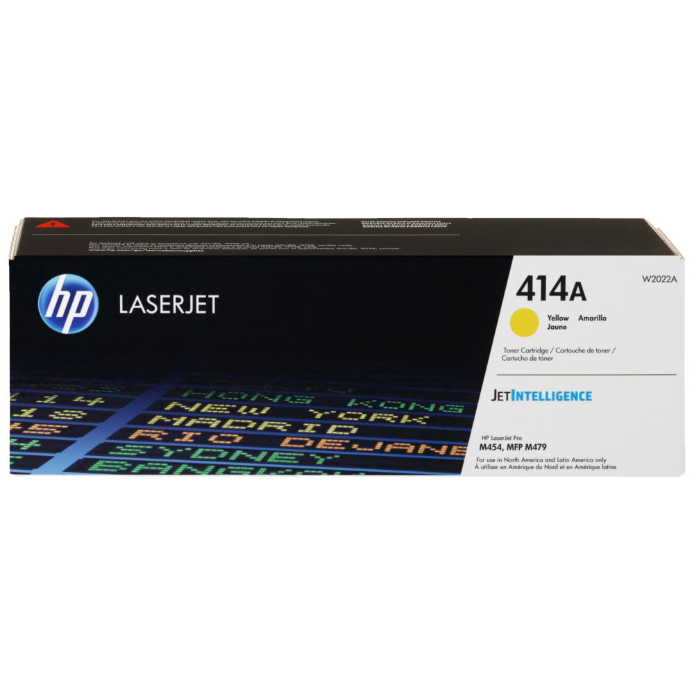 HP 414A W2022A Yellow Toner Cartridge - Genuine OEM