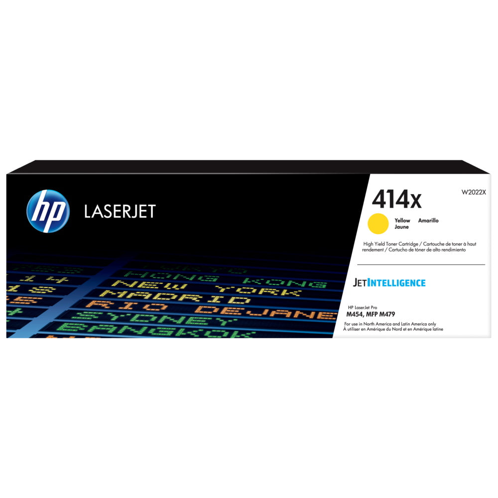 HP 414X W2022X Yellow Toner Cartridge High Yield - Genuine OEM