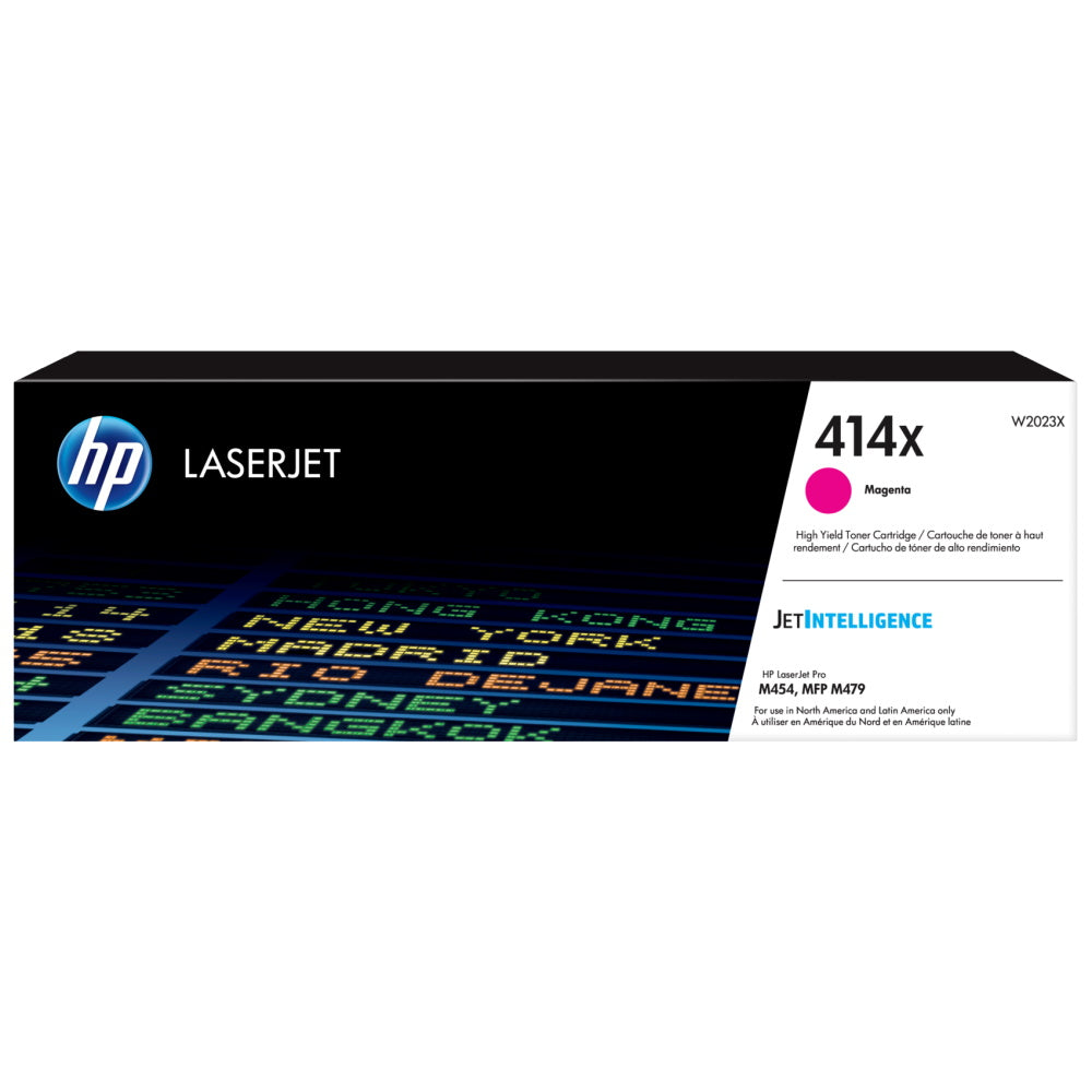 HP 414X W2023X Magenta Toner Cartridge High Yield - Genuine OEM