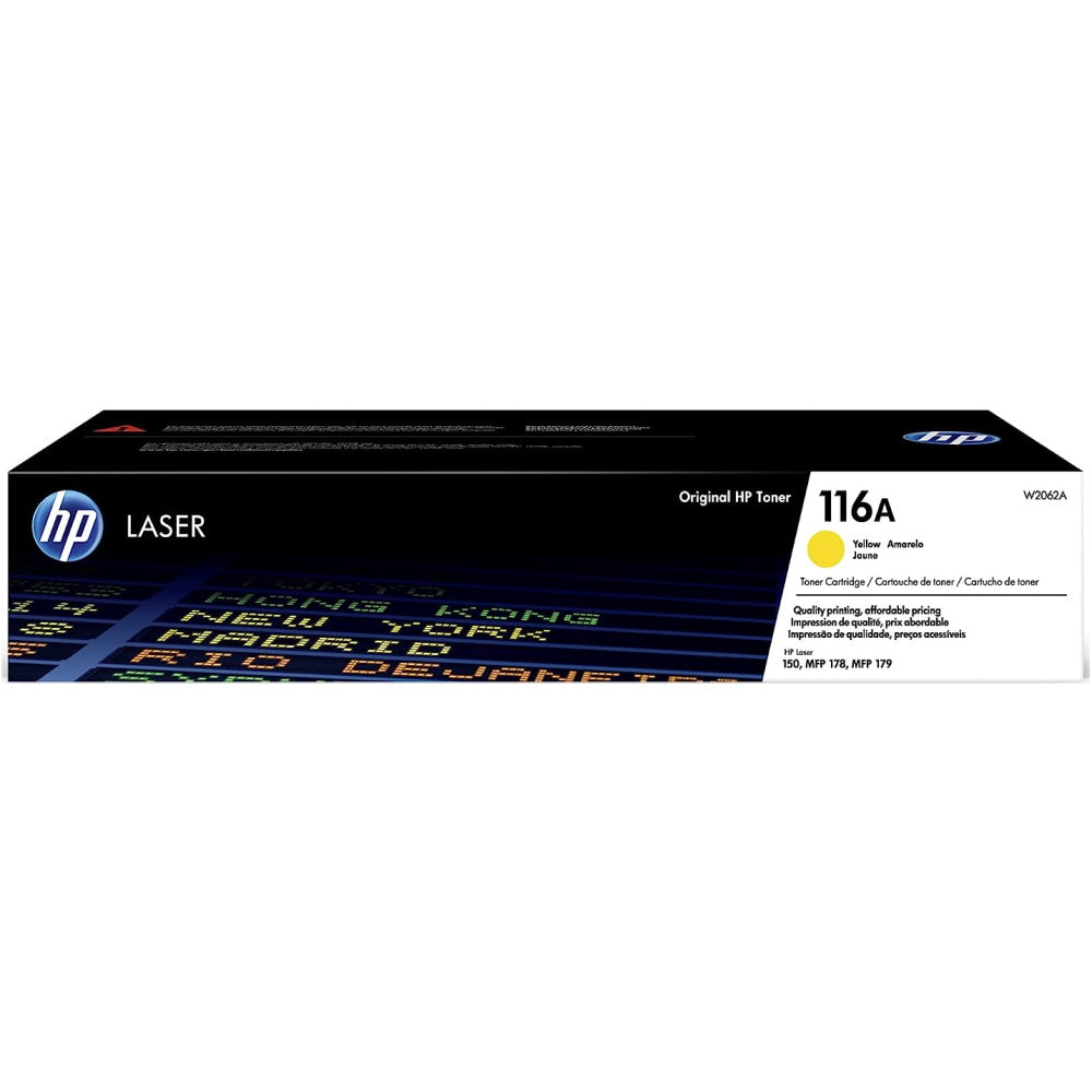HP 116A W2062A Yellow Toner Cartridge - Genuine OEM