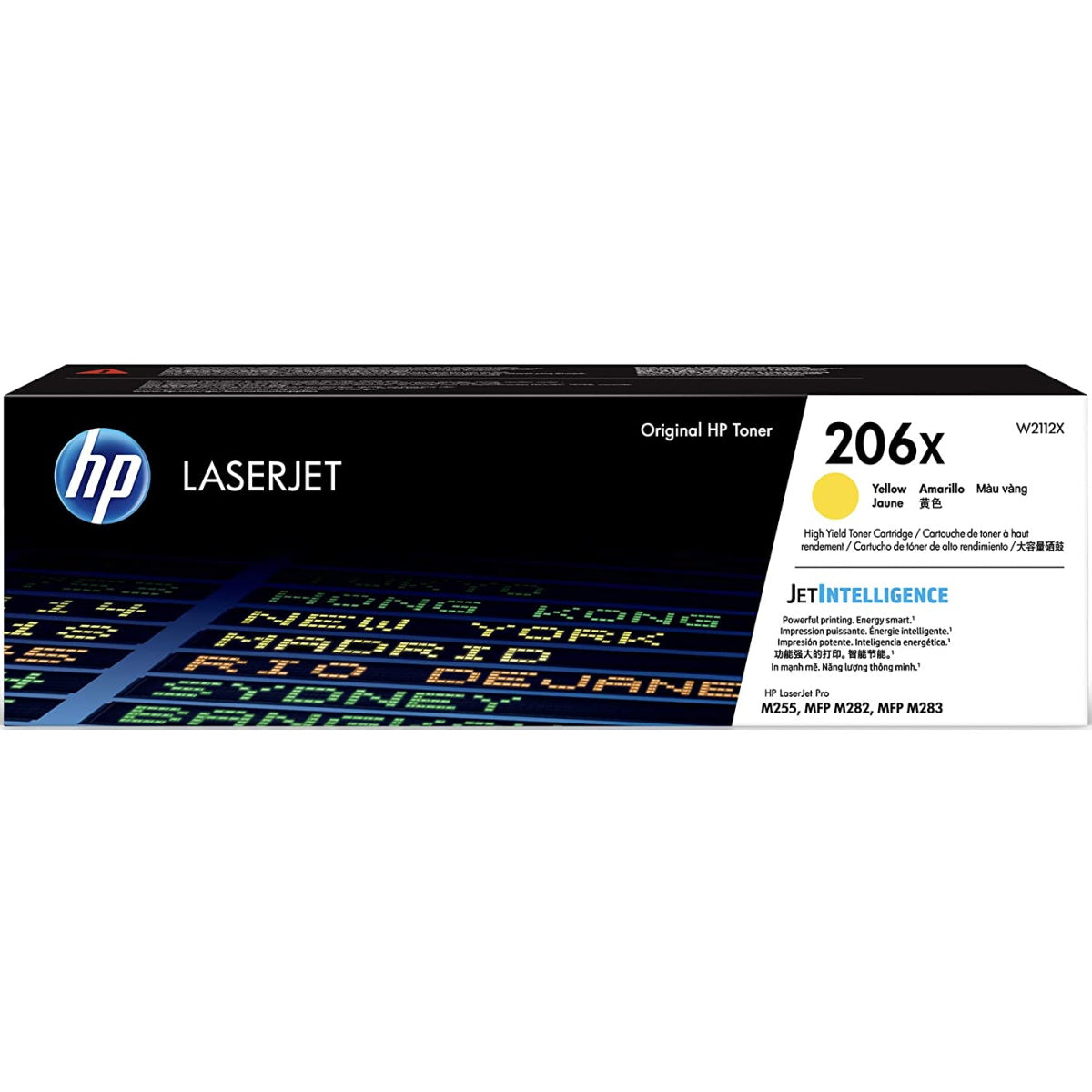 HP 206X W2112X Yellow Toner Cartridge High Yield - Genuine OEM