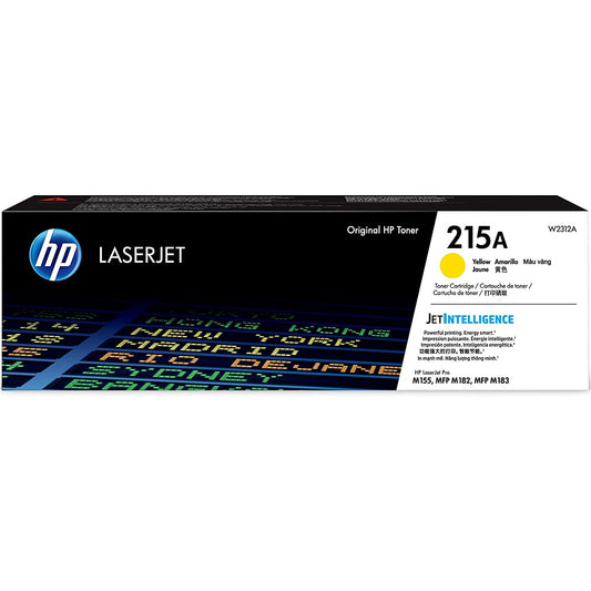 HP 215A W2312A Yellow Toner Cartridge - Genuine OEM