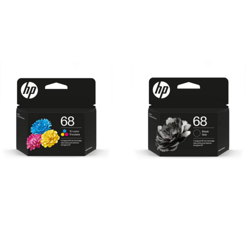 HP 68 Ink Cartridges Pack of 2 - Genuine OEM