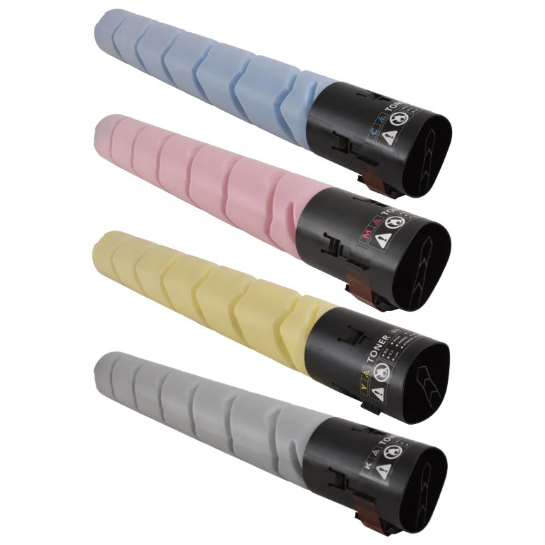 Konica Minolta TN514 Toner Cartridges Pack - 4