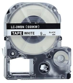 Epson LC-3WBN Label Tape 1/Pack