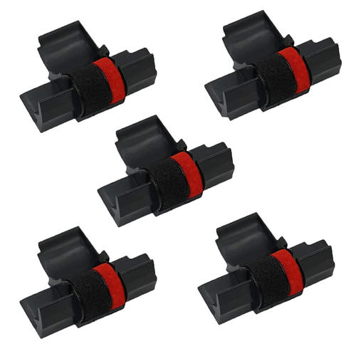 IR-40T Calculator Printer Ribbons Ink Roller Black & Red 5pcs Pack